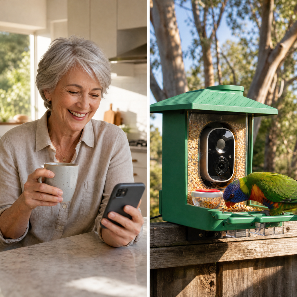 Elvocore WingView™ AI Bird Feeder Camera