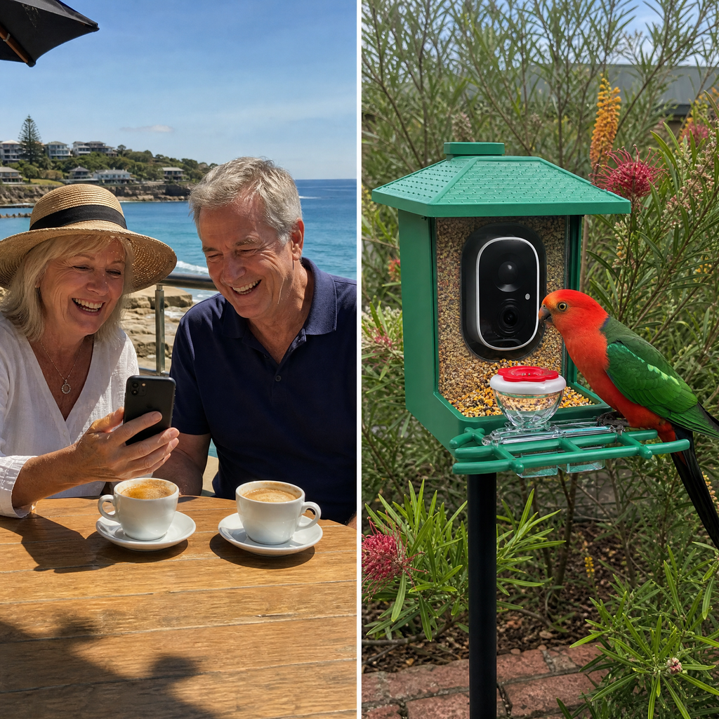 Elvocore WingView™ AI Bird Feeder Camera